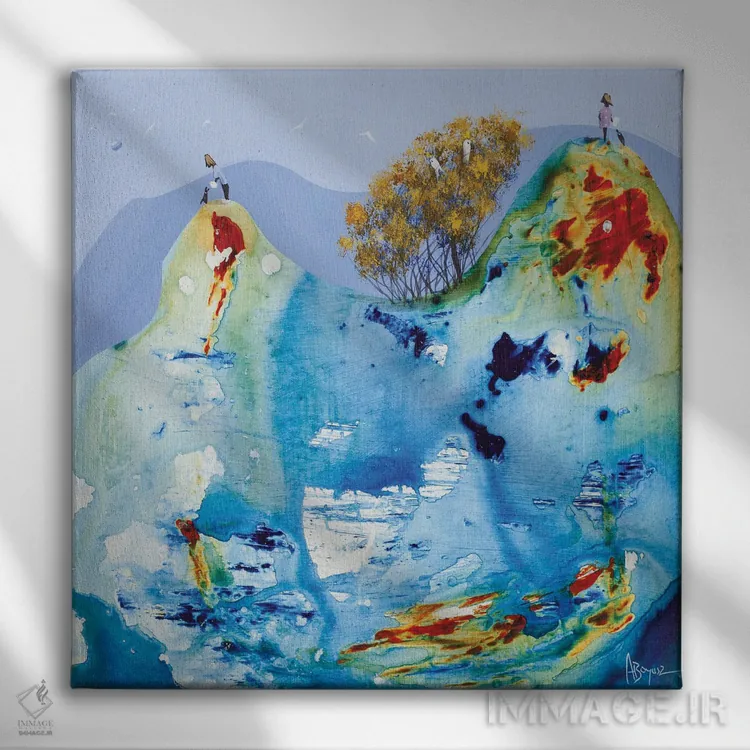 تابلو نامه عاشقانه اثر آدام بوگوش - نمای روبهرو روی دیوار