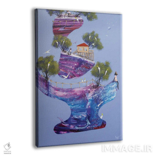 تابلو تو همیشه با من بودی اثر آدام بوگوش - نمای پرسپکتیو محصول