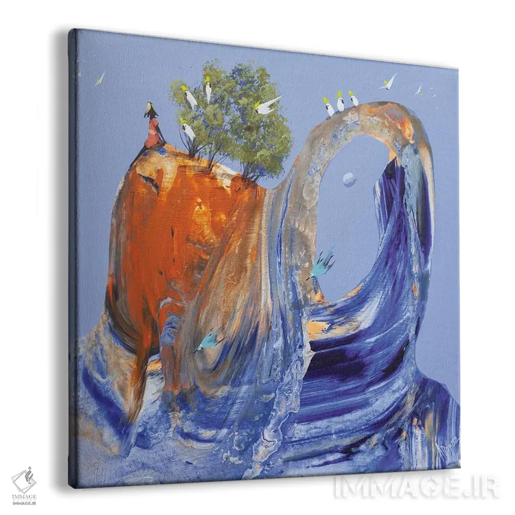 تابلو گوش سپردن به طبیعت اثر آدام بوگوش - نمای پرسپکتیو محصول