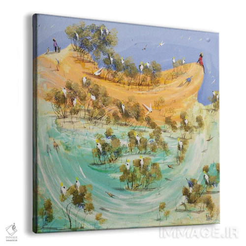 تابلو جاریشده اثر آدام بوگوش - نمای پرسپکتیو محصول