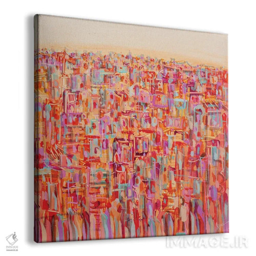 تابلو حالوهوای شهری اثر آدام بوگوش - نمای پرسپکتیو محصول
