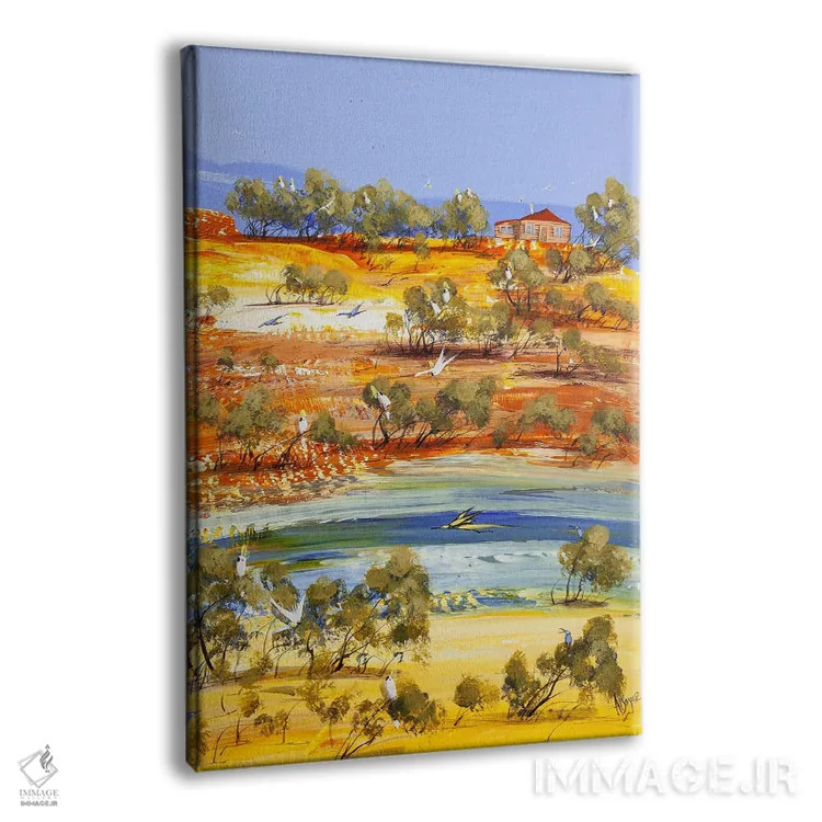 تابلو یادگیری پرواز دوباره اثر آدام بوگوش - نمای پرسپکتیو محصول
