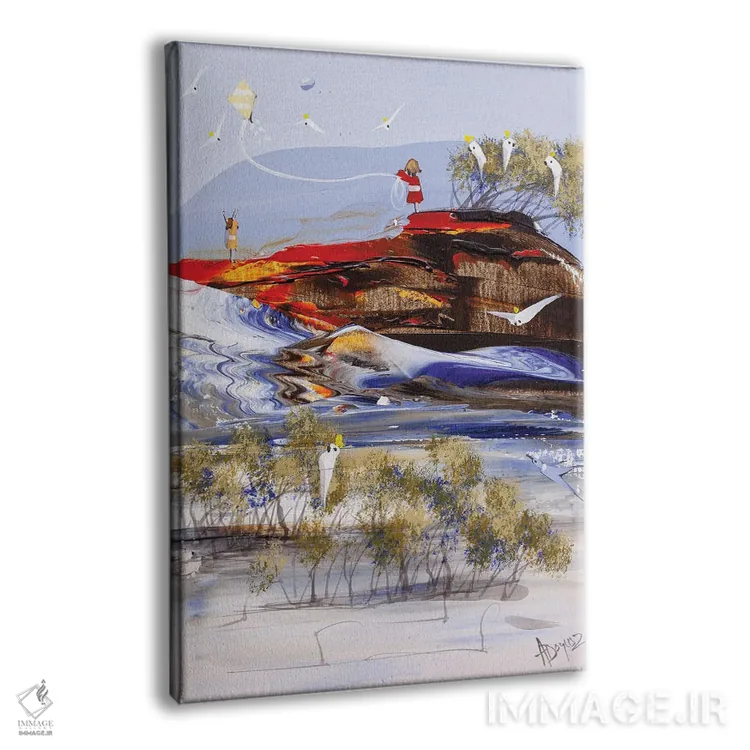 تابلو در اوج پرواز اثر آدام بوگوش - نمای پرسپکتیو محصول