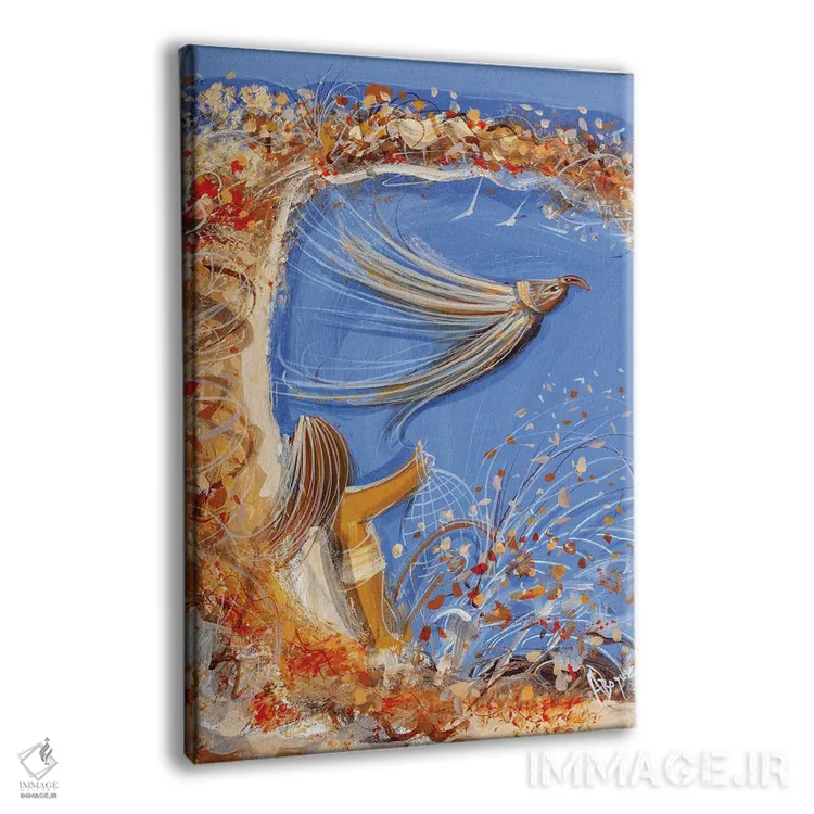 تابلو پرندهٔ آزاد اثر آدام بوگوش - نمای پرسپکتیو محصول