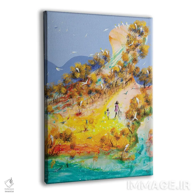 تابلو خانه بودن خوب است اثر آدام بوگوش - نمای پرسپکتیو محصول