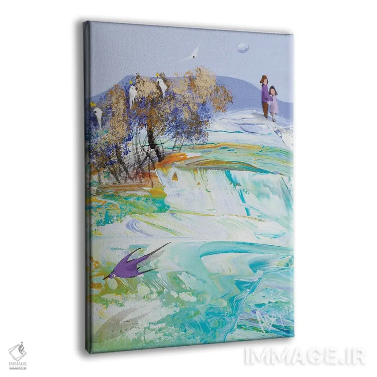 تابلو ترک آشیانه اثر آدام بوگوش - نمای پرسپکتیو محصول