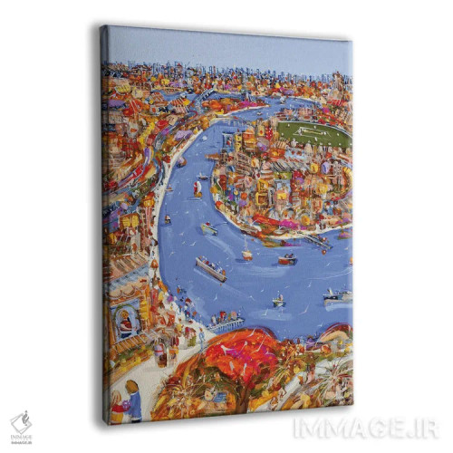 تابلو بگذار عشق جاری شود اثر آدام بوگوش - نمای پرسپکتیو محصول
