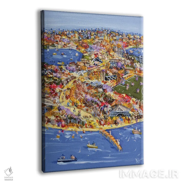 تابلو تعطیلات طولانی اثر آدام بوگوش - نمای پرسپکتیو محصول