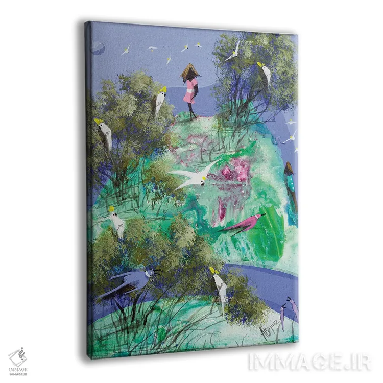 تابلو عشق راهنمای تو خواهد بود اثر آدام بوگوش - نمای پرسپکتیو محصول