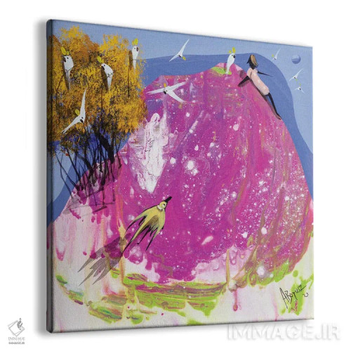 تابلو بر روی کوه من اثر آدام بوگوش - نمای پرسپکتیو محصول