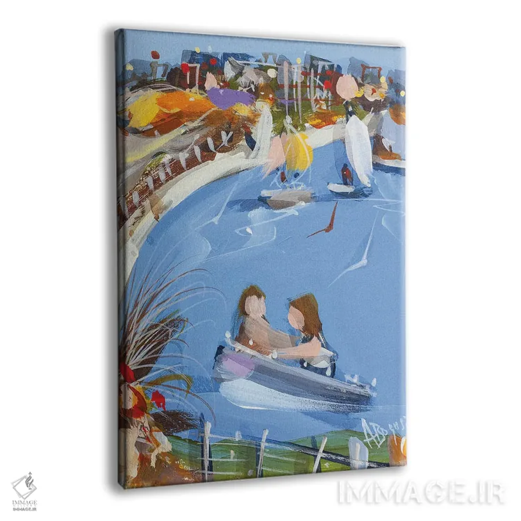 تابلو روی آب اثر آدام بوگوش - نمای پرسپکتیو محصول