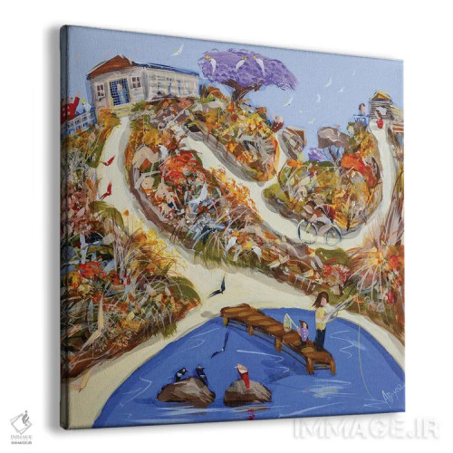 تابلو جای مورد علاقهٔ ما اثر آدام بوگوش - نمای پرسپکتیو محصول