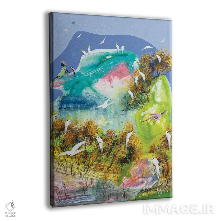 تابلو آماده برای ادامه دادن اثر آدام بوگوش - نمای پرسپکتیو محصول