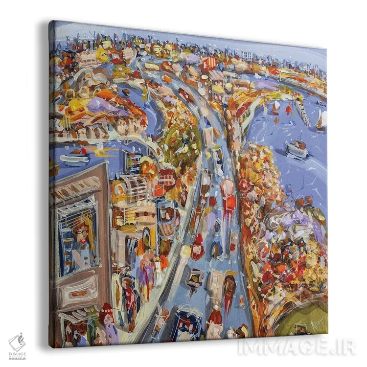 تابلو آهنگ خودم را نواختن اثر آدام بوگوش - نمای پرسپکتیو محصول