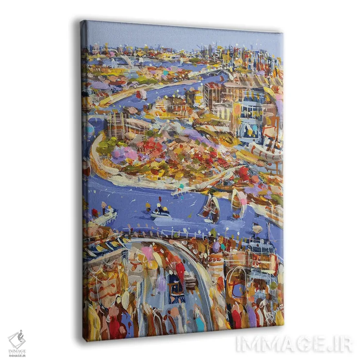 تابلو رودخانهٔ یکشنبه اثر آدام بوگوش - نمای پرسپکتیو محصول