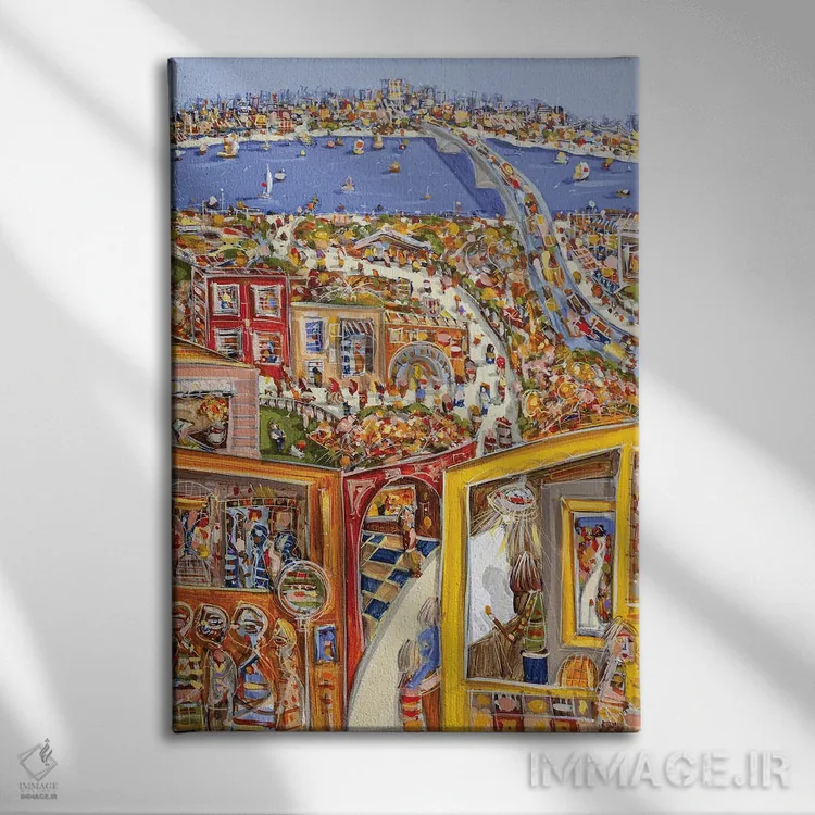 تابلو آن لحظهٔ خاص اثر آدام بوگوش - نمای روبهرو روی دیوار