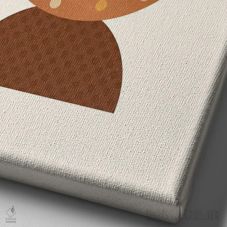 تابلو کاسهٔ میوه بوهو اثر بث بوردلون - نمای نزدیک بافت بوم