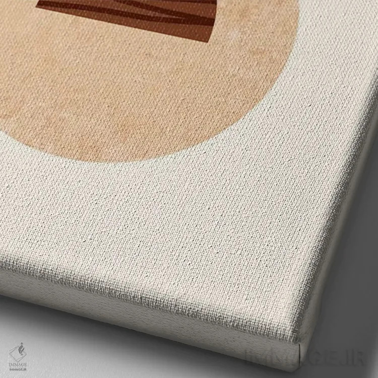 تابلو کاسه بستنی بوهو اثر بث بوردلون - نمای نزدیک بافت بوم