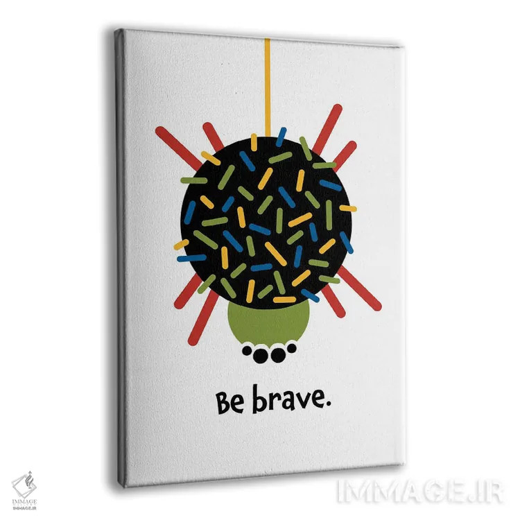 تابلو عنکبوت شجاع اثر بث بوردلون - نمای پرسپکتیو محصول