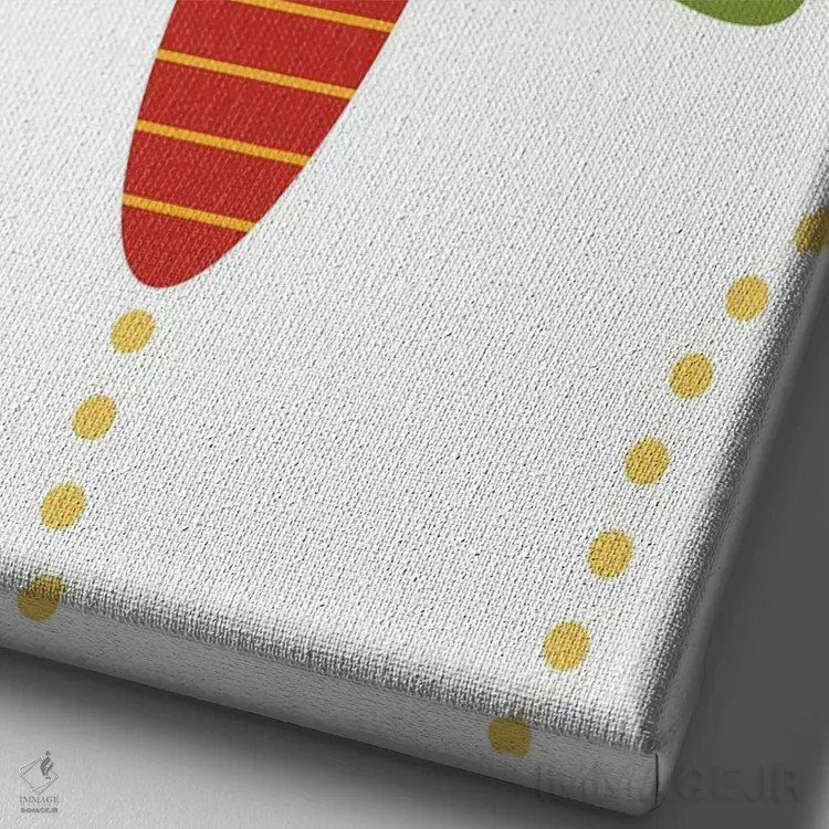 تابلو سنجاقک کنجکاو اثر بث بوردلون - نمای نزدیک بافت بوم