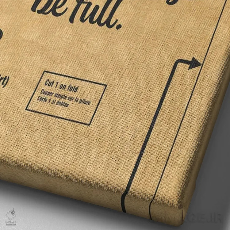 تابلو الگوی دوخت دامن اثر بث بوردلون - نمای نزدیک بافت بوم