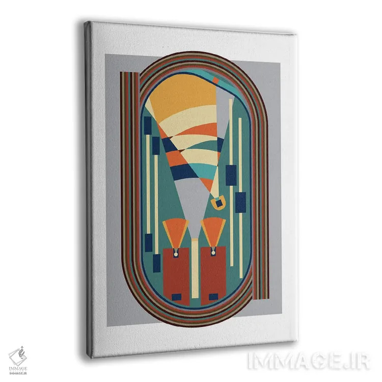 تابلو دو و میدانی I اثر بث بوردلون - نمای پرسپکتیو محصول