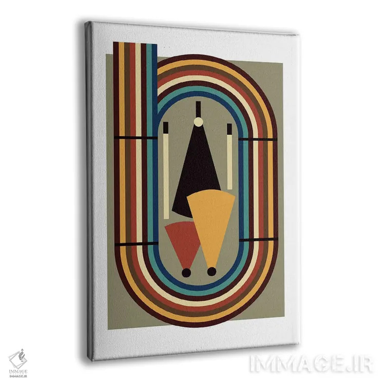 تابلو دو و میدانی تاوپ (رنگ قهوهای مایل به خاکستری) اثر بث بوردلون - نمای پرسپکتیو محصول