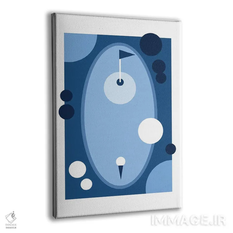 تابلو زمین گلف آبیرنگ اثر بث بوردلون - نمای پرسپکتیو محصول