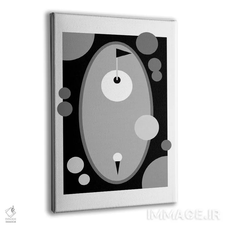 تابلو زمین گلف سیاه و سفید اثر بث بوردلون - نمای پرسپکتیو محصول