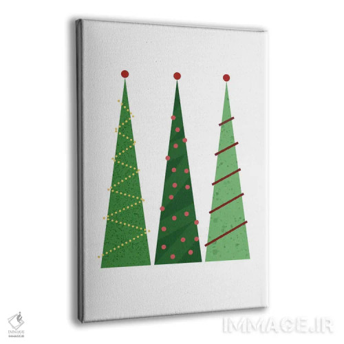 تابلو درختان کریسمس اثر بث بوردلون - نمای پرسپکتیو محصول
