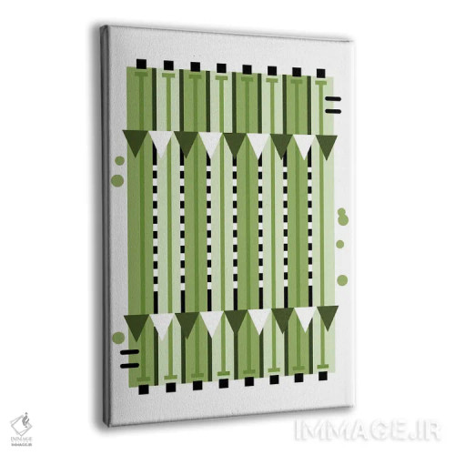 تابلو استخر شنای سبزرنگ اثر بث بوردلون - نمای پرسپکتیو محصول