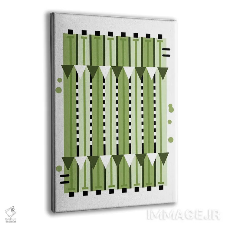 تابلو استخر شنای سبزرنگ اثر بث بوردلون - نمای پرسپکتیو محصول