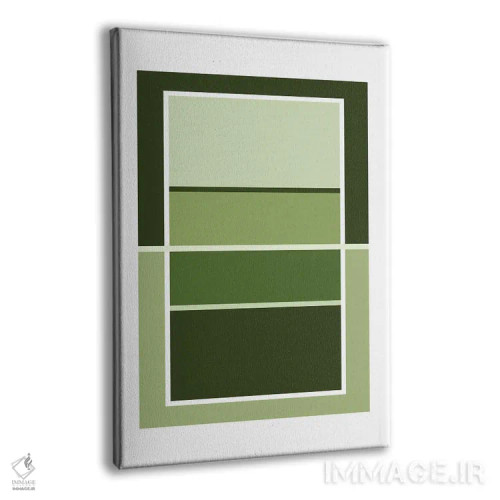 تابلو زمین والیبال سبزرنگ اثر بث بوردلون - نمای پرسپکتیو محصول