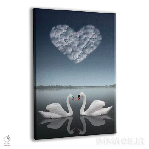 تابلو با هم اثر بن هاین (هنرمند بلژیکی) - نمای پرسپکتیو محصول