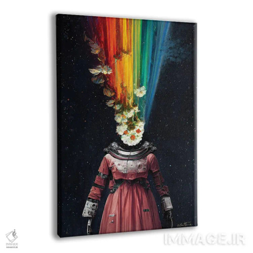 تابلو رویای یک شاهزادهخانم اثر بن هاین (هنرمند بلژیکی) - نمای پرسپکتیو محصول