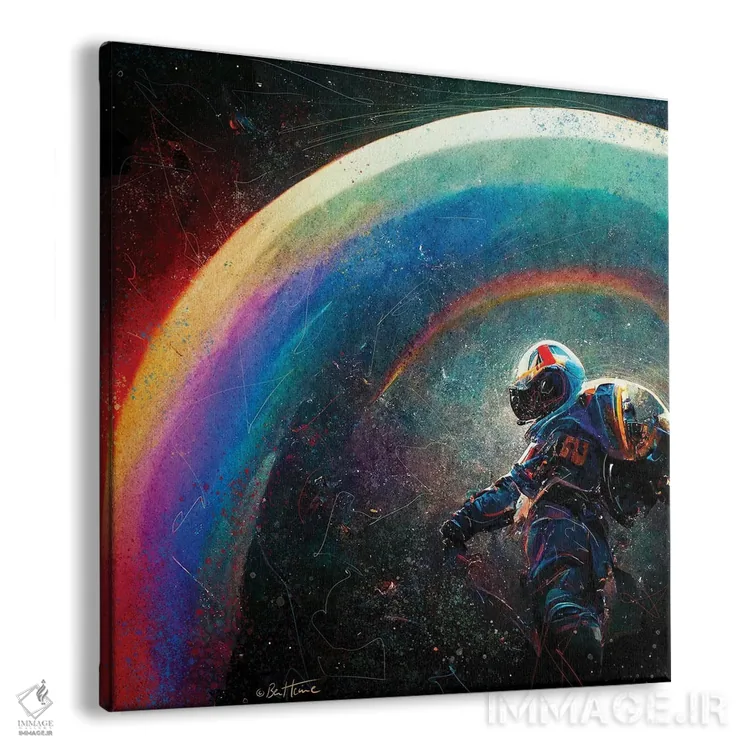 تابلو منتظرت خواهم ماند اثر بن هاین (هنرمند بلژیکی) - نمای پرسپکتیو محصول