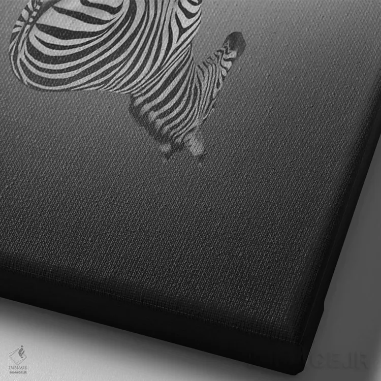 تابلو دریای آزادی اثر بن هاین (هنرمند بلژیکی) - نمای نزدیک بافت بوم