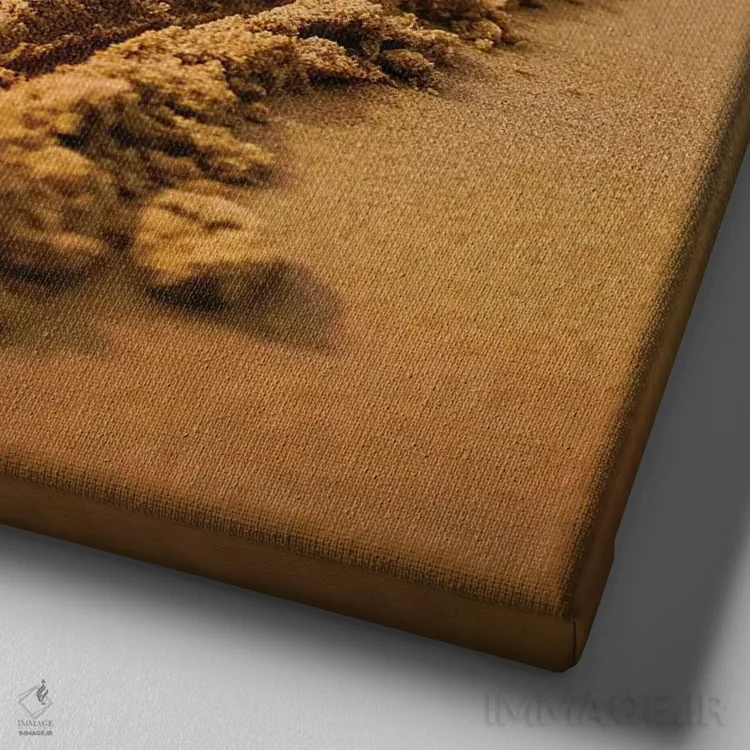 تابلو نشانههای عشق اثر بن هاین (هنرمند بلژیکی) - نمای نزدیک بافت بوم