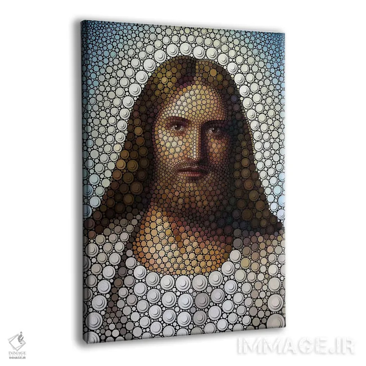 تابلو عیسی اثر بن هاین (هنرمند بلژیکی) - نمای پرسپکتیو محصول