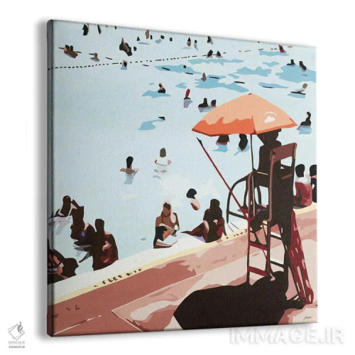 تابلو همه چیز عالی پیش میرود اثر بث ان لاوسون - نمای پرسپکتیو محصول