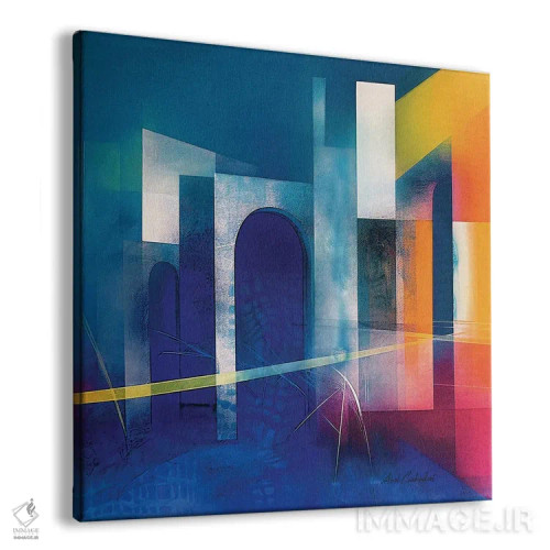 تابلو پرش اثر ابوال بهادری - نمای پرسپکتیو محصول