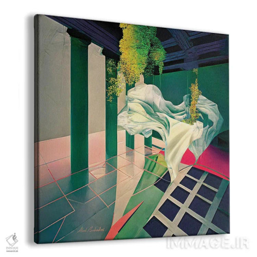 تابلو بلند کردن / ارتقا اثر ابوال بهادری - نمای پرسپکتیو محصول