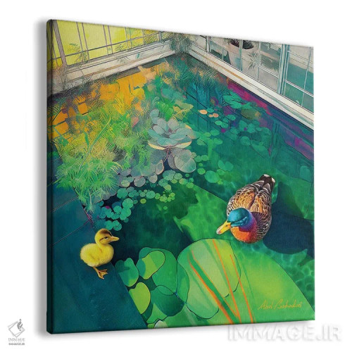 تابلو تردید اثر ابوال بهادری - نمای پرسپکتیو محصول