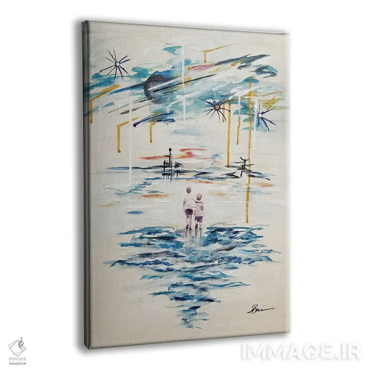 تابلو رویای میانهقرن XI اثر آنجلا بیسون - نمای پرسپکتیو محصول