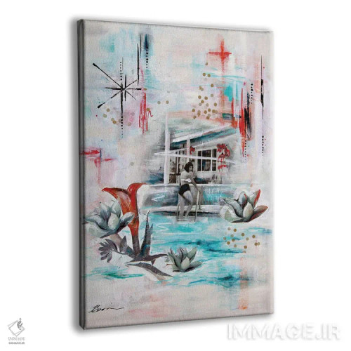 تابلو پالم اسپرینگز با عشق II اثر آنجلا بیسون - نمای پرسپکتیو محصول