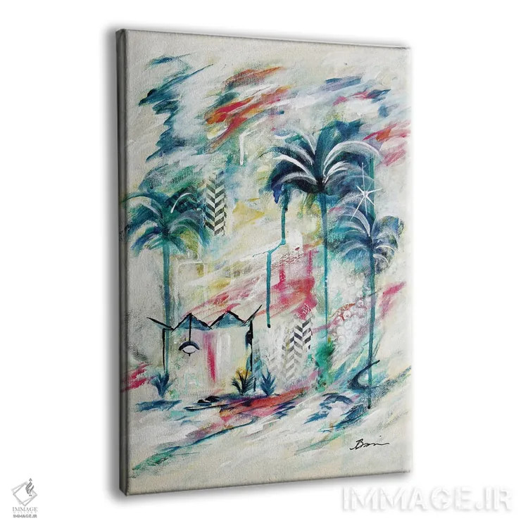 تابلو کوکومو میانهقرن IX اثر آنجلا بیسون - نمای پرسپکتیو محصول