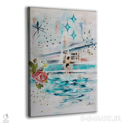 تابلو پالم اسپرینگ با عشق I اثر آنجلا بیسون - نمای پرسپکتیو محصول