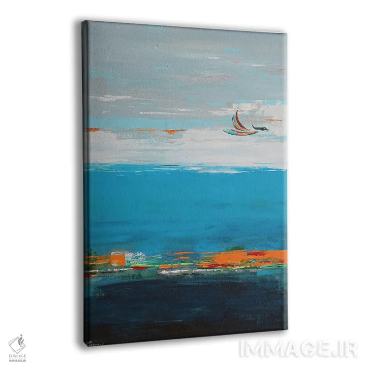 تابلو آزادی اثر آنجلا بیسون - نمای پرسپکتیو محصول