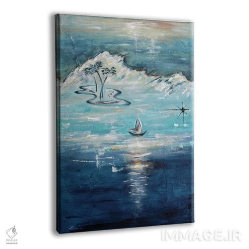 تابلو بهشت استوایی اثر آنجلا بیسون - نمای پرسپکتیو محصول