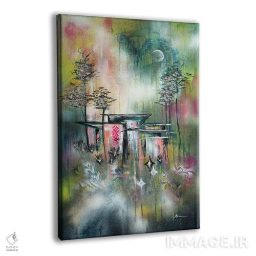 تابلو هارمونی I اثر آنجلا بیسون - نمای پرسپکتیو محصول